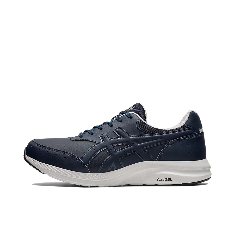 推荐商品：Asics/亚瑟士 Gel-Fun Walker 跑鞋 舒适透气减震耐磨轻便圆头 4E/深蓝