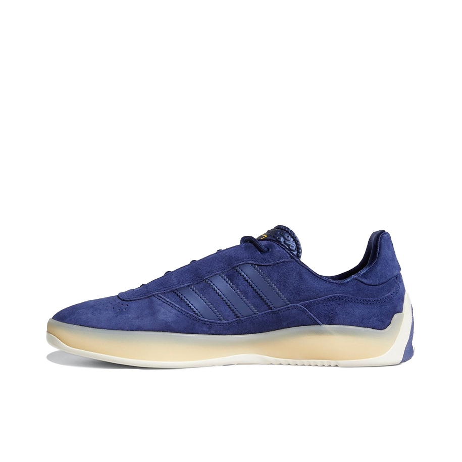 推荐商品：adidas Originals Puig 防滑耐磨 减震轻便 舒适百搭 复古简约 运动休闲鞋 深蓝