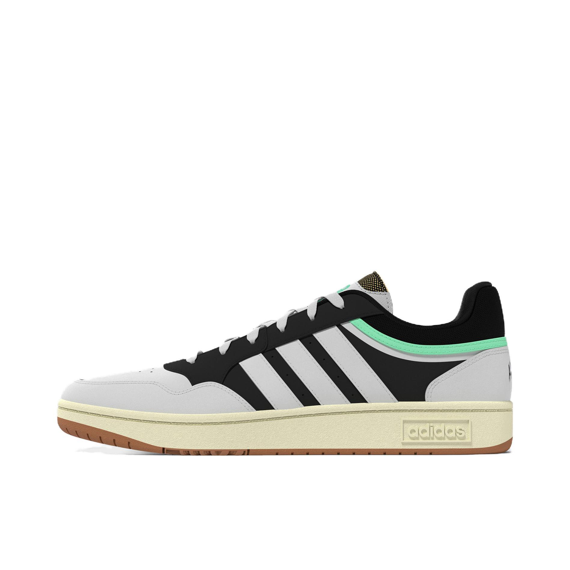 推荐商品：adidas Neo Hoops 3.0 板鞋 防滑耐磨舒适轻便复古百搭时尚 男款/灰色/黑色/绿色