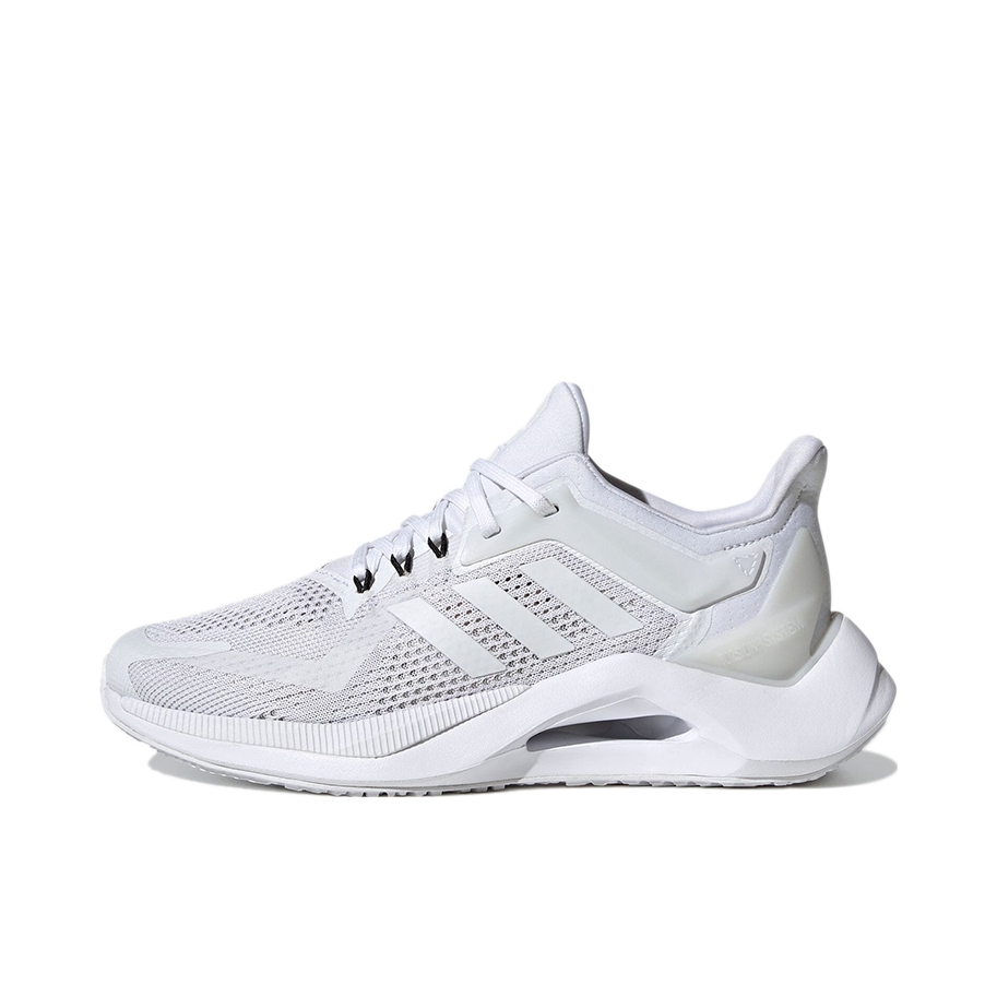 推荐商品：adidas Alphatorsion 2.0 跑鞋 缓冲轻便回弹舒适耐磨网面透气 女款/白色