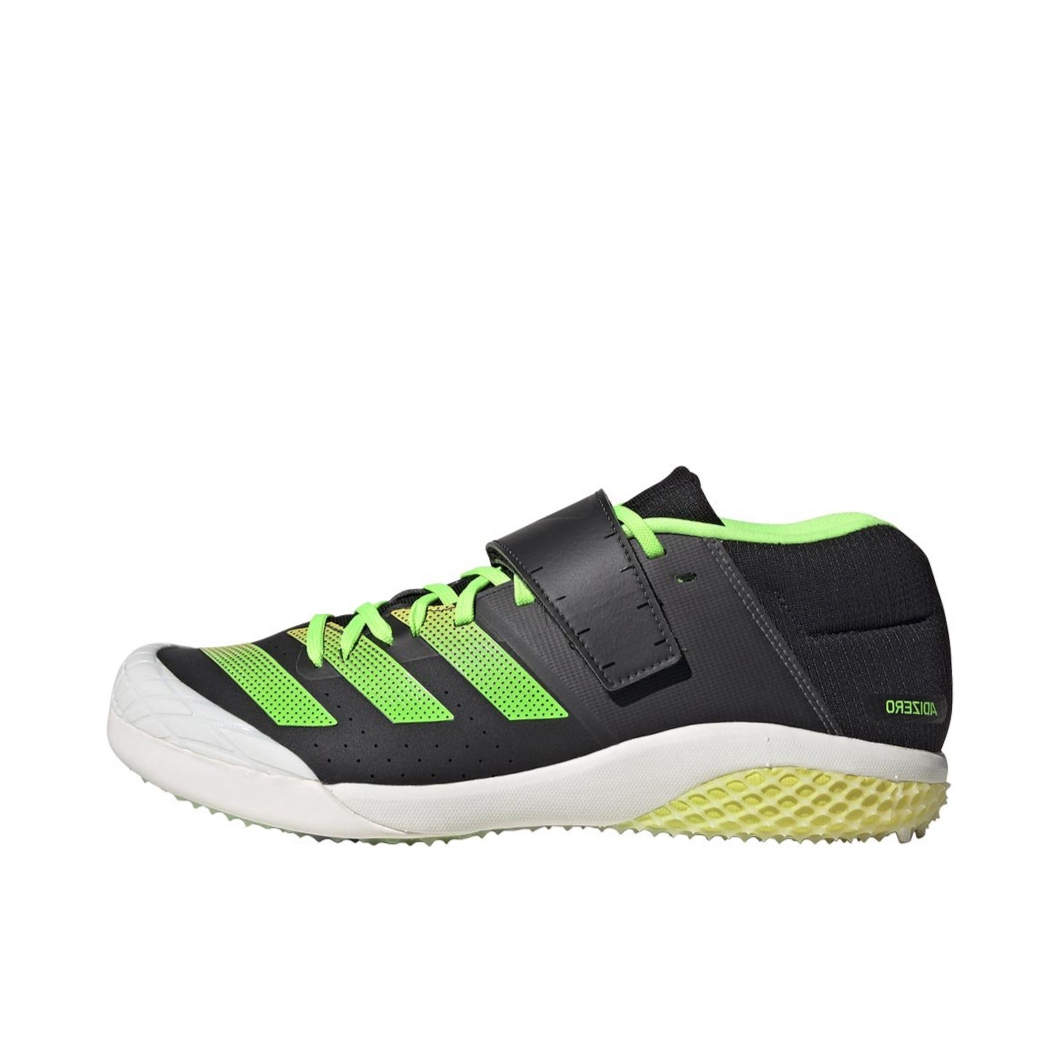 推荐商品：adidas Adizero Javelin 训练鞋 防滑耐磨休闲缓震包裹性 黑色/绿色