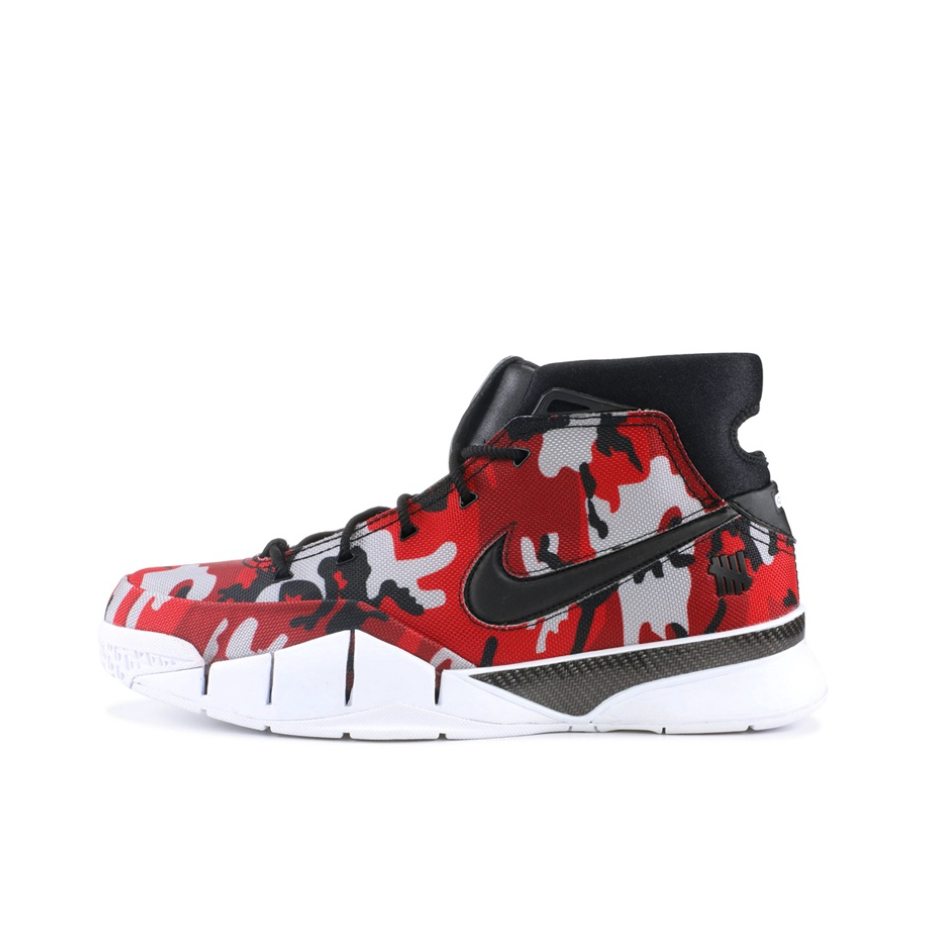 推荐商品：Nike Zoom Kobe 1 科比1 篮球鞋 美国队复古耐磨防滑减震高帮 Santa Monica Undefeated联名/红色