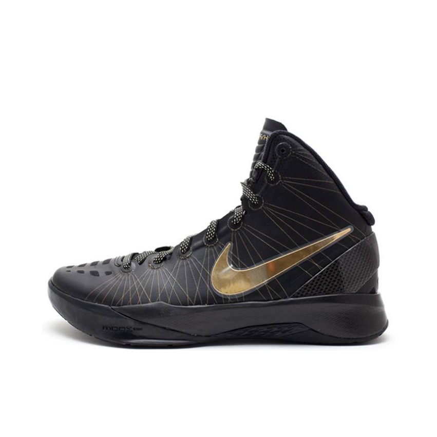 推荐商品：Nike Hyperdunk 2011篮球鞋 耐磨实战圆头减震防滑轻便 Away 黑色/金色