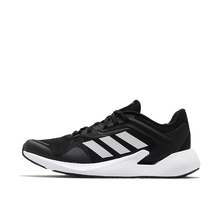 推荐商品：adidas Alphatorsion 360 跑鞋 网面透气舒适轻便防滑耐磨织物缓震回弹 Black White 黑白