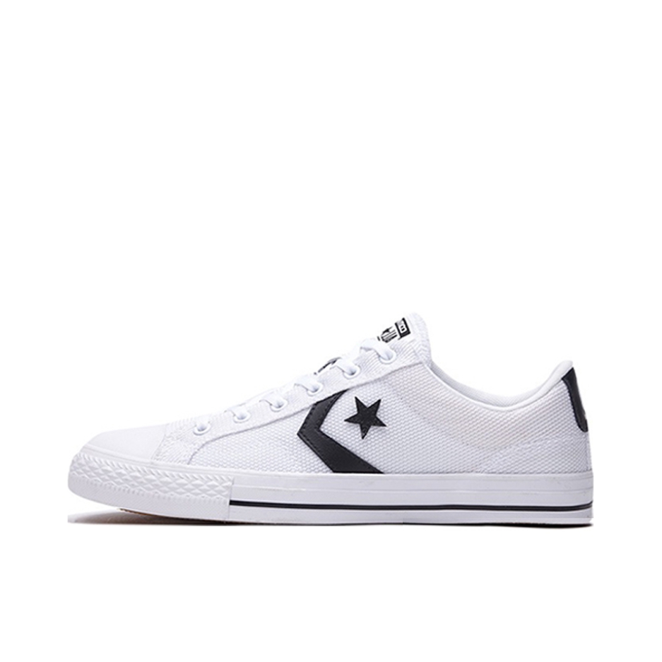 推荐商品：Converse/匡威 Star Player 星箭 防滑耐磨 复古休闲 舒适轻便 简约 板鞋 White 白黑星箭