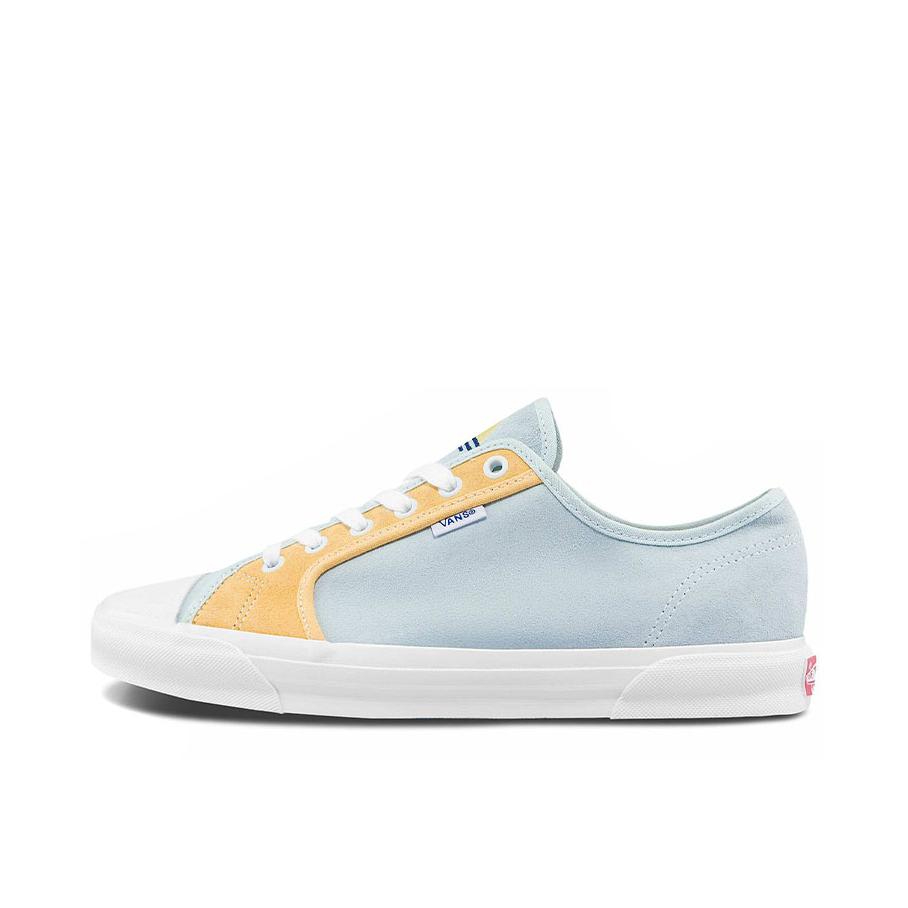推荐商品：Vans/范斯 OG Style 23 LX 潮流百搭 帆布鞋 蓝/黄