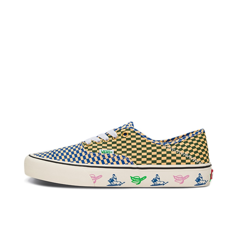 推荐商品：Vans/范斯 Authentic 潮流休闲 轻便舒适 防滑耐磨 百搭运动 复古 板鞋 Mami Wata联名/黄色/黑色