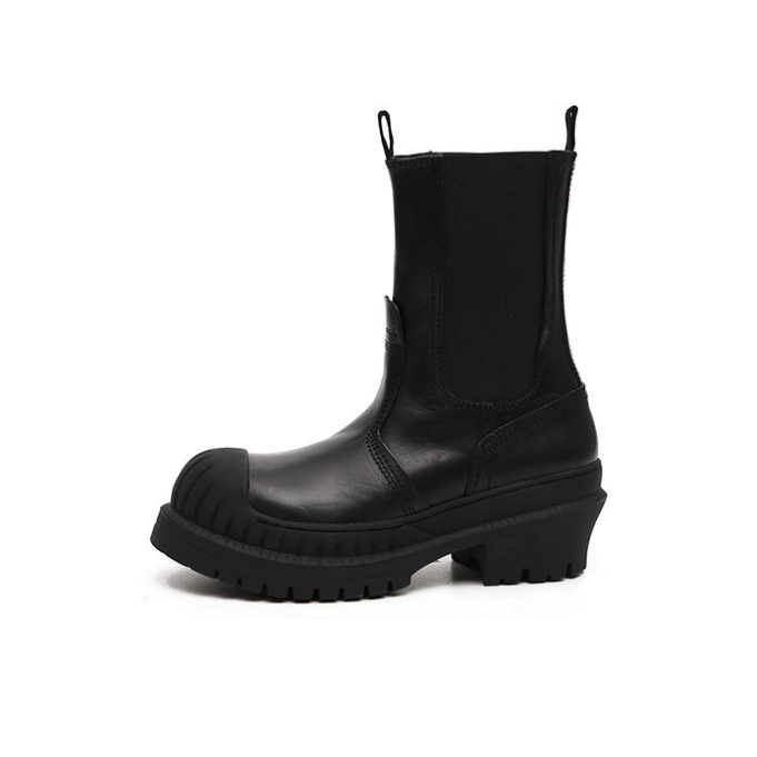 Acne Studios 皮革 切尔西靴 AD0371-AX0