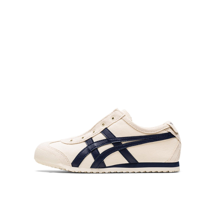 推荐商品：Onitsuka Tiger Mexico 66 Slip-on 轻便 一脚蹬 运动鞋儿童 小童/米黄