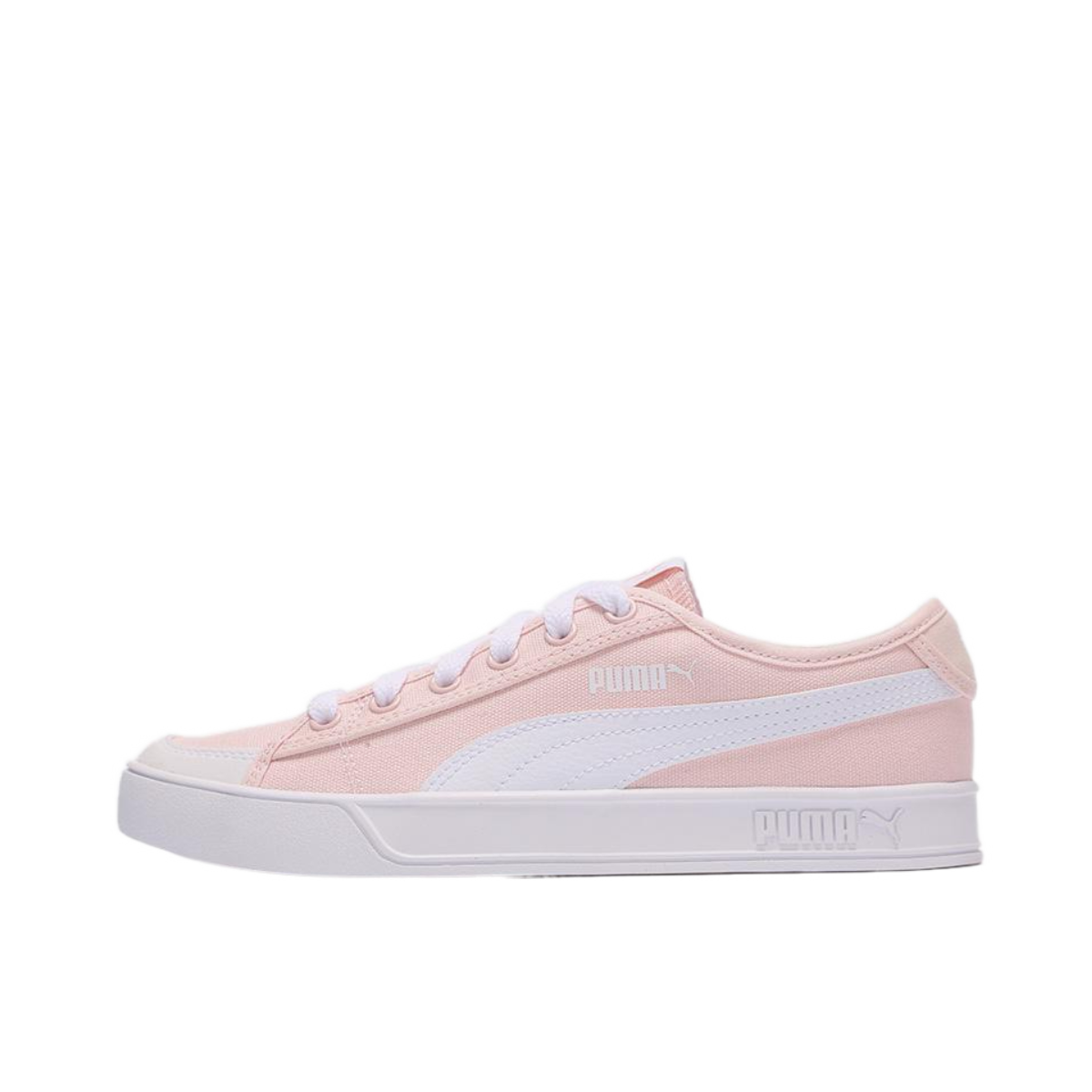 推荐商品：Puma/彪马 Smash Vulc 小白鞋 板鞋 复古百搭舒适轻便防滑耐磨薄底 Pink/White V2/粉白
