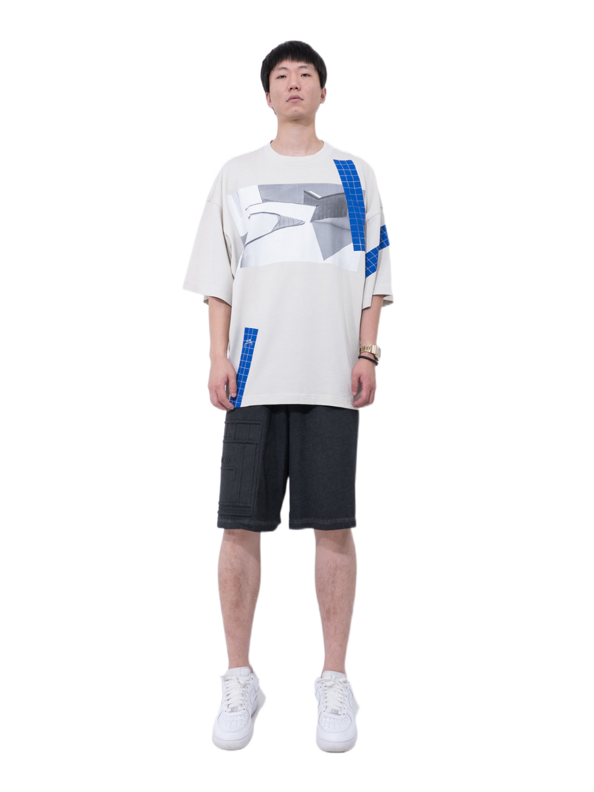 推荐商品：A-COLD-WALL* 纯色松紧直筒短裤 ACWMB101 黑