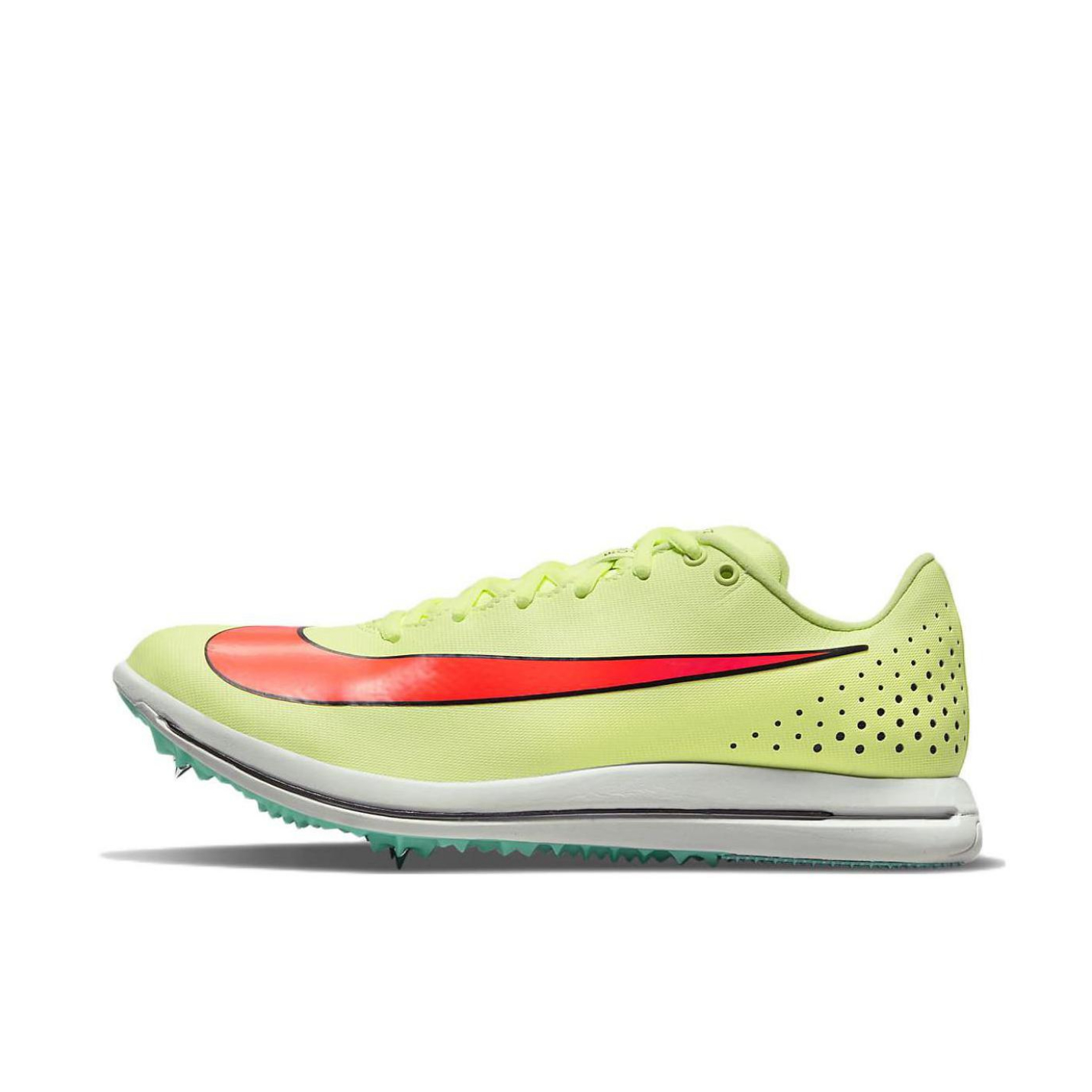 推荐商品：Nike Triple Jump Elite 2 田径 舒适耐磨 减震防滑 轻便透气 碳板 训练鞋 荧光黄/橙色