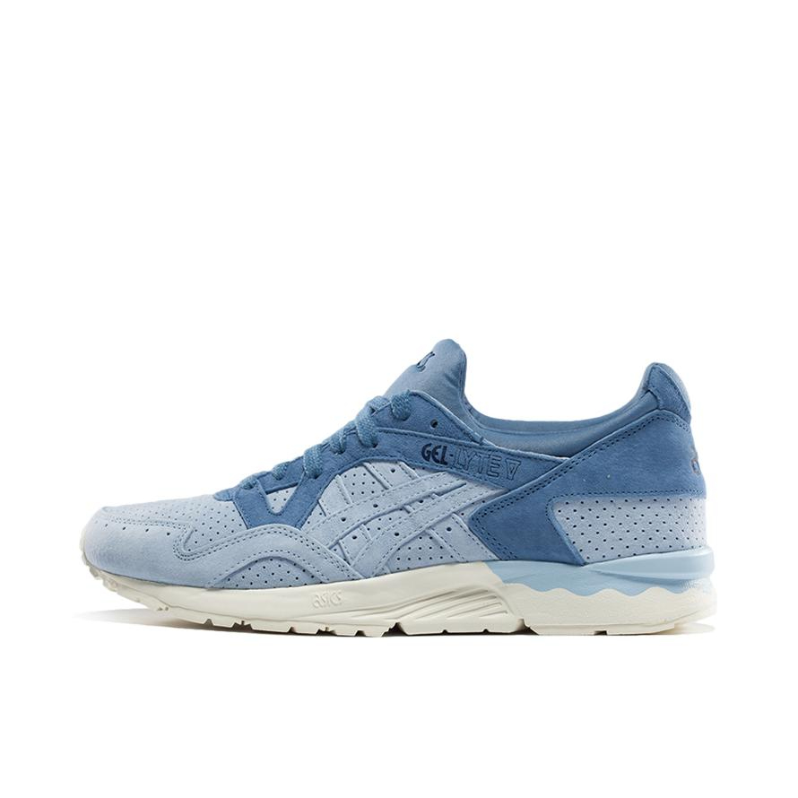 推荐商品：Asics/亚瑟士 Gel-Lyte V 跑鞋 减震回弹耐磨防滑舒适透气百搭时尚复古织物低帮 Skyway 浅蓝