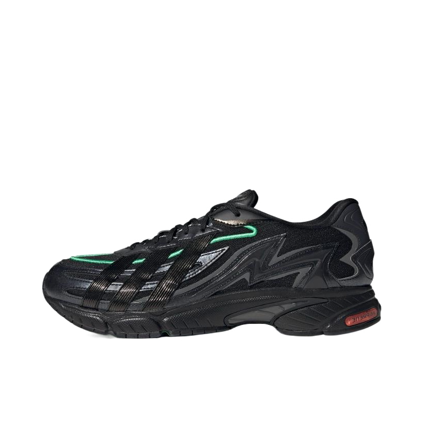 推荐商品：adidas Originals Orketro 2.0 防滑耐磨 舒适减震 网布透气 复古潮流 运动休闲鞋 黑色/薄荷绿