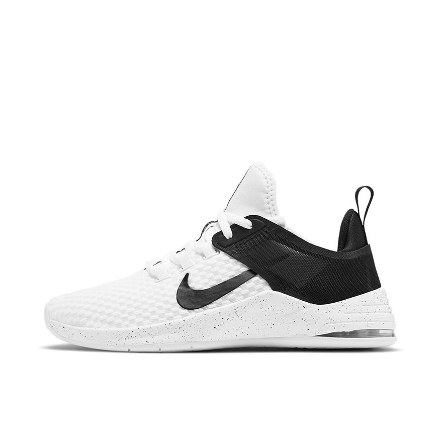 推荐商品：Nike Air Max Bella TR 2 减震 透气 防滑 训练鞋 白色/黑色