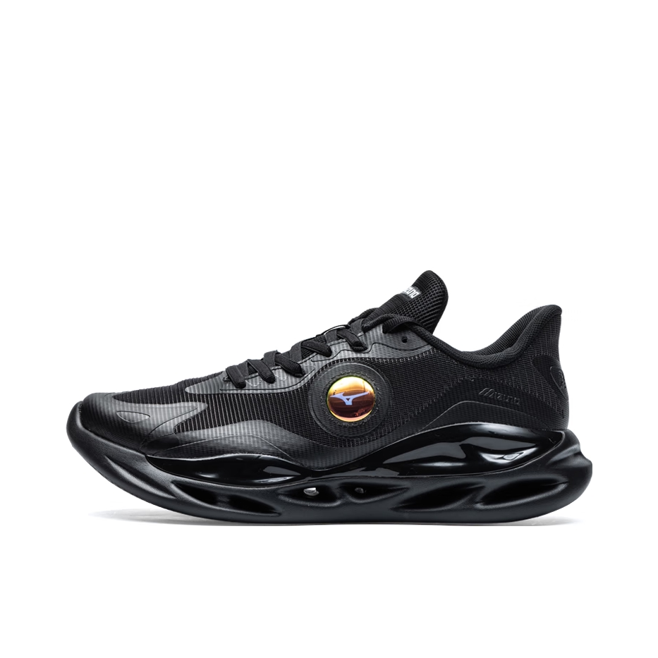 推荐商品：Mizuno/美津浓 Koi 2.0 减震回弹 耐磨透气 潮流复古 简约时尚 拼接 运动休闲鞋 黑色