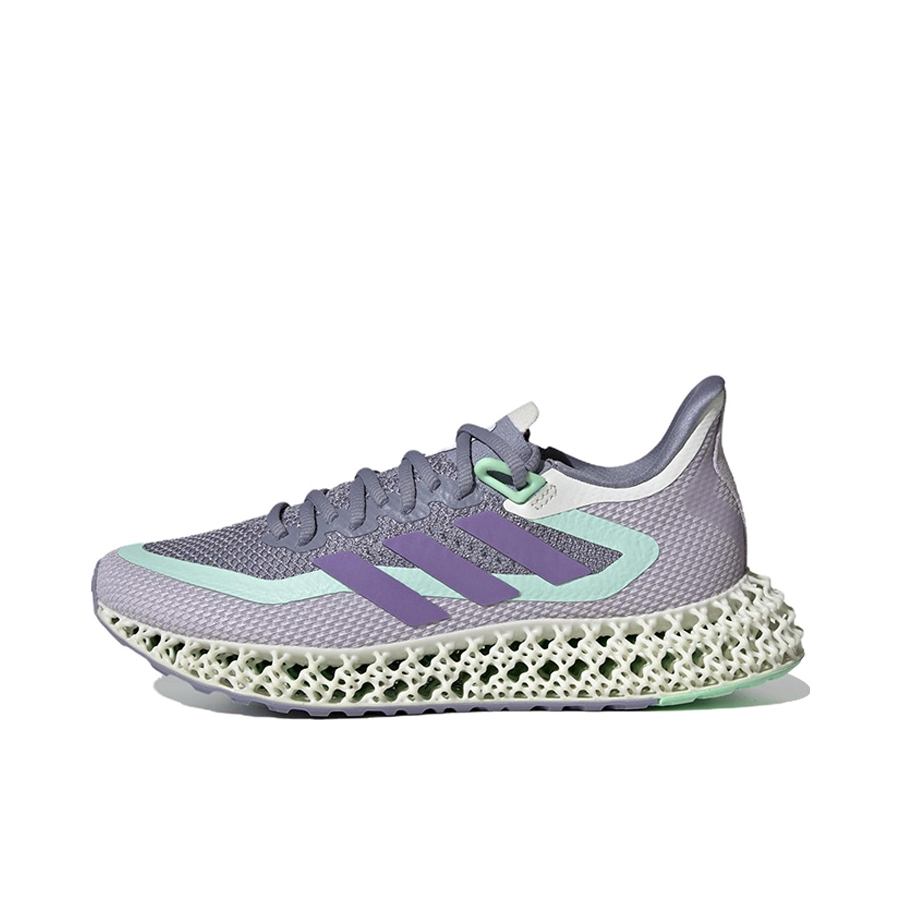 推荐商品：adidas 4D FWD 2 跑鞋 防滑耐磨支撑织物 紫色