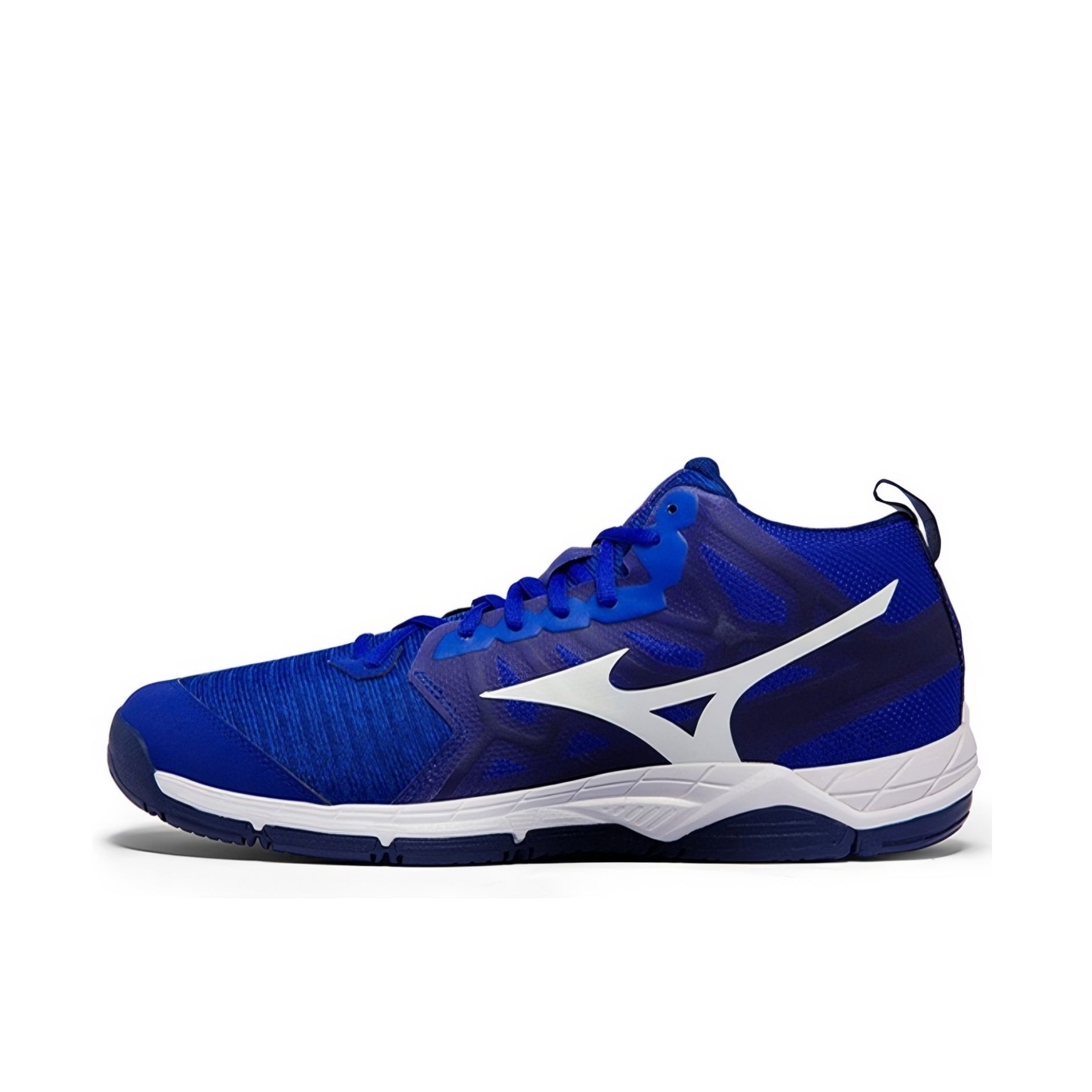 推荐商品：Mizuno/美津浓 Wave Supersonic 2 缓震回弹 防滑耐磨 轻便透气 排球鞋 蓝色/白色