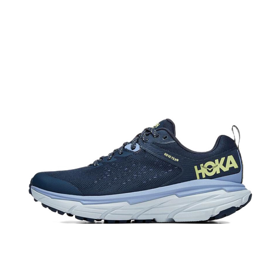 推荐商品：HOKA ONE ONE Challenger ATR 6 缓震透气 防水防滑耐磨 越野 织物 登山 徒步鞋 蓝