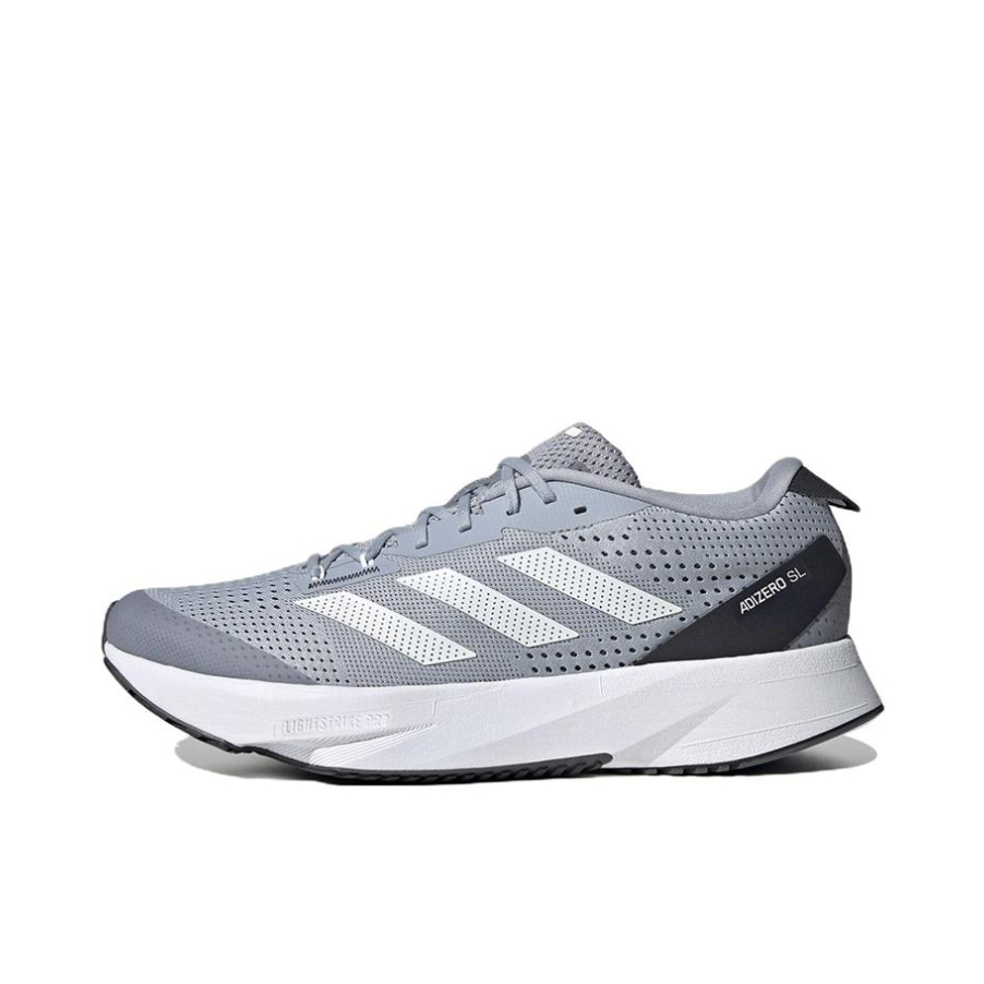 推荐商品：adidas Adizero SL1 跑鞋 减震透气轻便备赛长跑训练 灰色