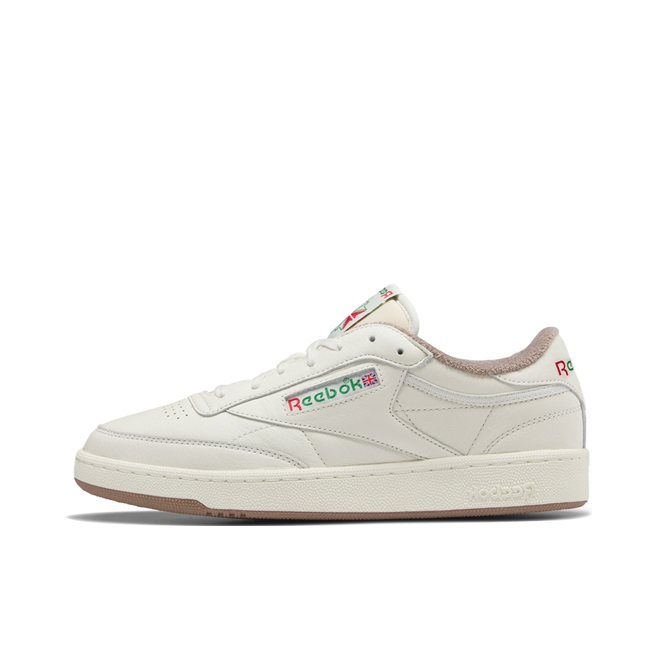 推荐商品：Reebok/锐步 Club C 潮流复古 百搭 舒适轻便 防滑耐磨 运动 T头 板鞋 低帮/米色