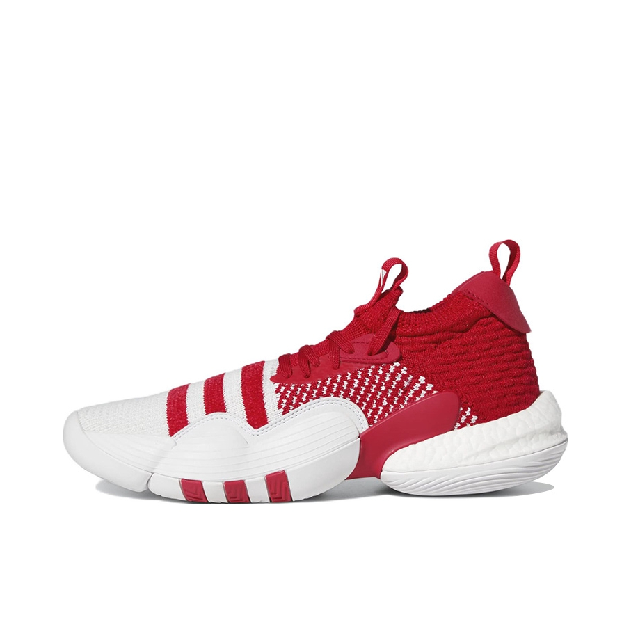 推荐商品：adidas Trae Young 2 特雷杨2代 篮球鞋 透气实战减震回弹 红色/白色