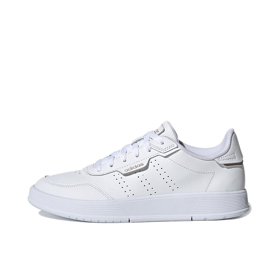 推荐商品：adidas Courtphase 板鞋 轻便透气防滑耐磨舒适复古时尚潮流轻运动 纯白
