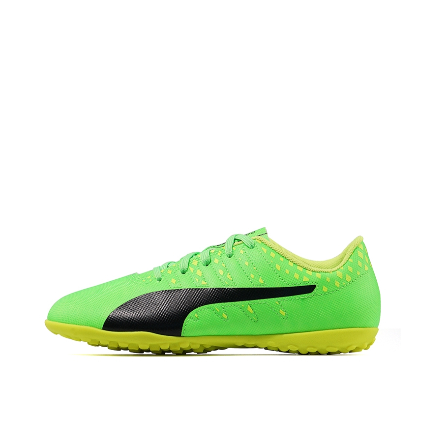 推荐商品：Puma/彪马 Evopower Vigor 4 TT 碎钉 比赛训练 防滑耐磨 足球鞋 大童/绿色/黑色