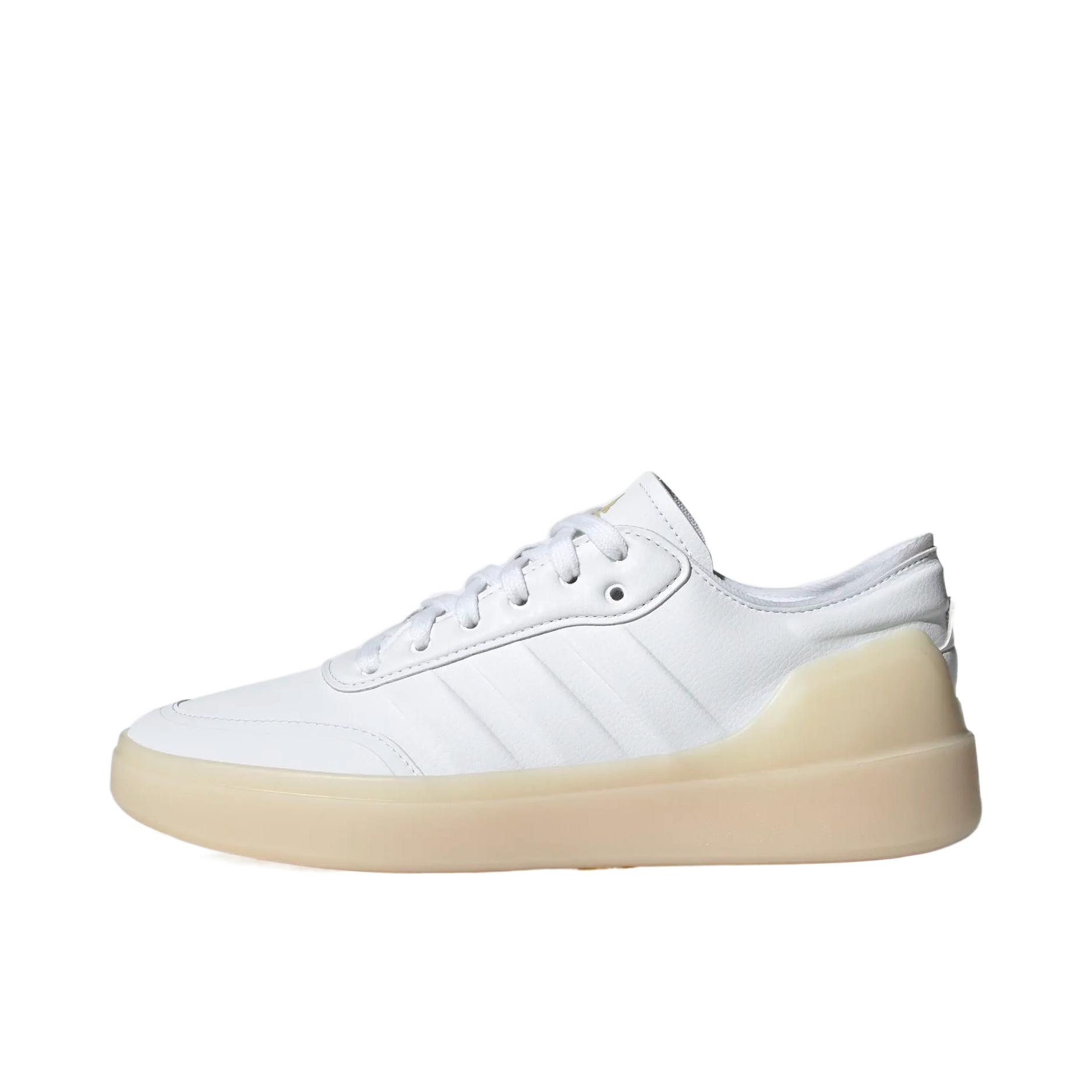 推荐商品：adidas Court Revival 板鞋 防滑耐磨轻便透气舒适轻运动复古 云白/金属金