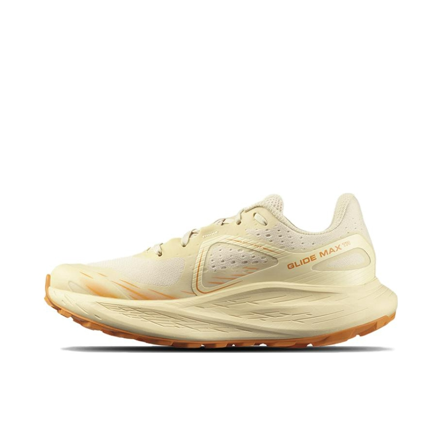推荐商品：Salomon/萨洛蒙 Glide Max TR 减震回弹 防滑耐磨 网布透气 休闲运动 抓地 全地形 织物 慢跑 越野 跑鞋 黄色