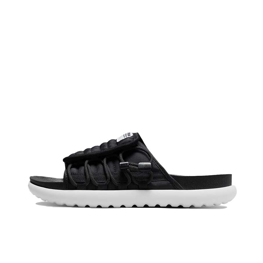 推荐商品：Nike Asuna 2 防磨耐穿 拼接 一字 抓地 橡胶底 拖鞋 女款/黑色/白色