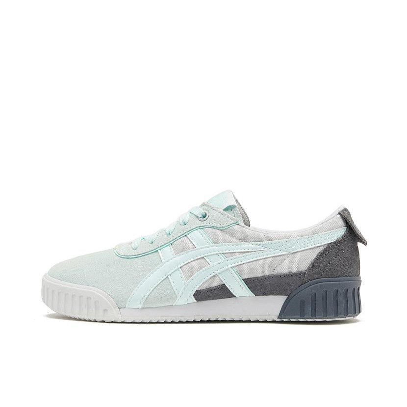 推荐商品：Onitsuka Tiger Delegation F 耐磨 舒适轻便 休闲鞋 浅蓝