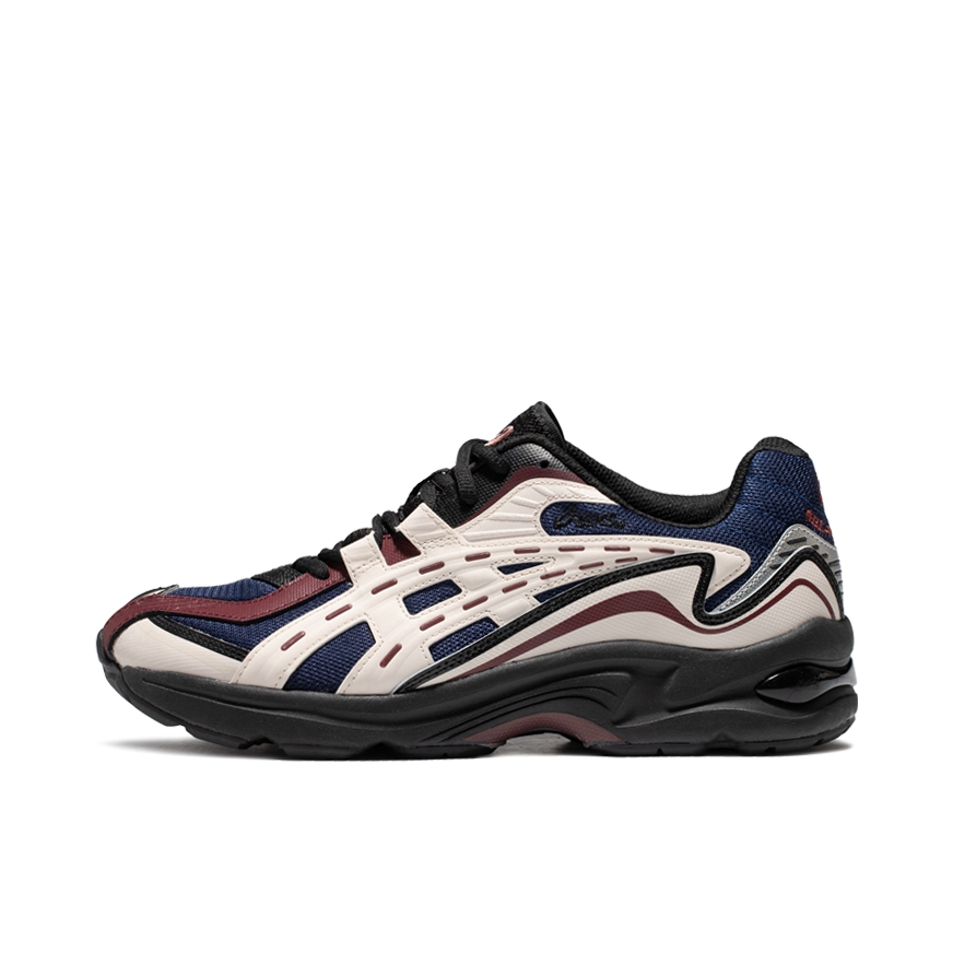 推荐商品：Asics/亚瑟士 Gel-Preleus 复古百搭 防滑耐磨 缓震透气 慢跑 织物 合成革 时尚 跑鞋 蓝色/米白色