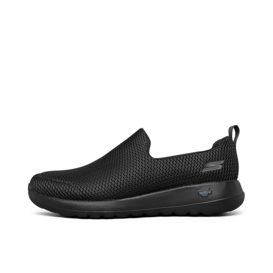 推荐商品：Skechers/斯凯奇 Go Walk Max 防滑耐磨 网面透气 舒适轻便 缓震软底 简约百搭 复古 运动休闲鞋 Black 正黑色