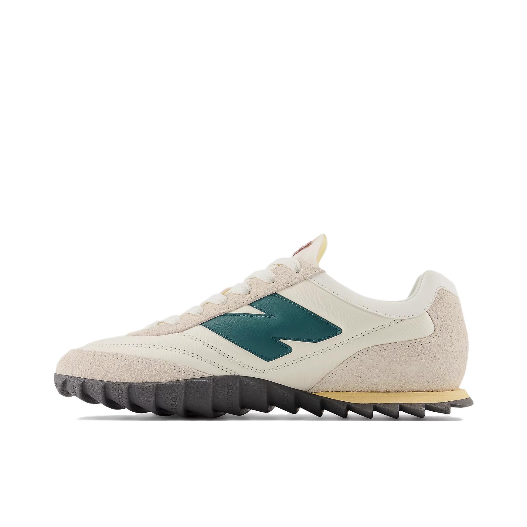 推荐商品：New Balance RC30 复古潮流 防滑耐磨 减震透气 舒适轻便 防水 网布 织物 运动休闲鞋 米绿色