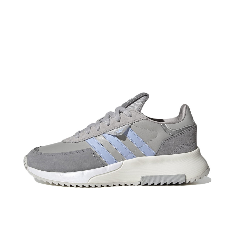 推荐商品：adidas originals Retropy F2 健身训练 防滑耐磨 轻便透气 跑鞋 灰色/蓝色