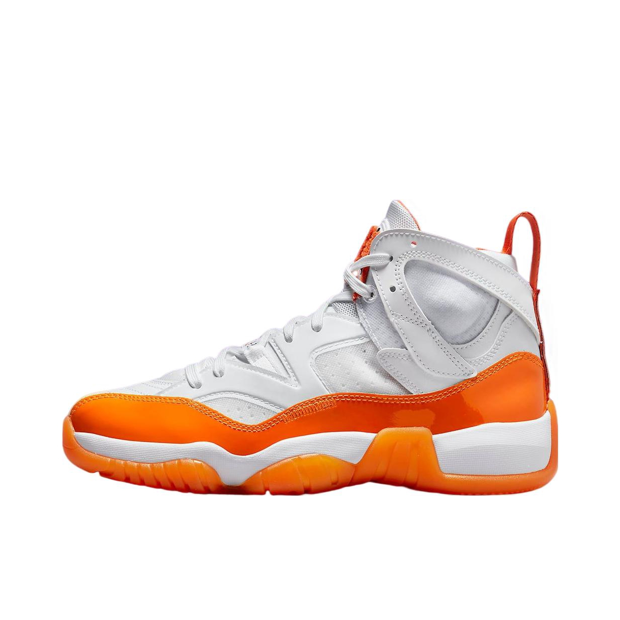 推荐商品：Jordan Jumpman Two Trey 篮球鞋 时尚复古减震防滑耐磨缓震实战 橘白色