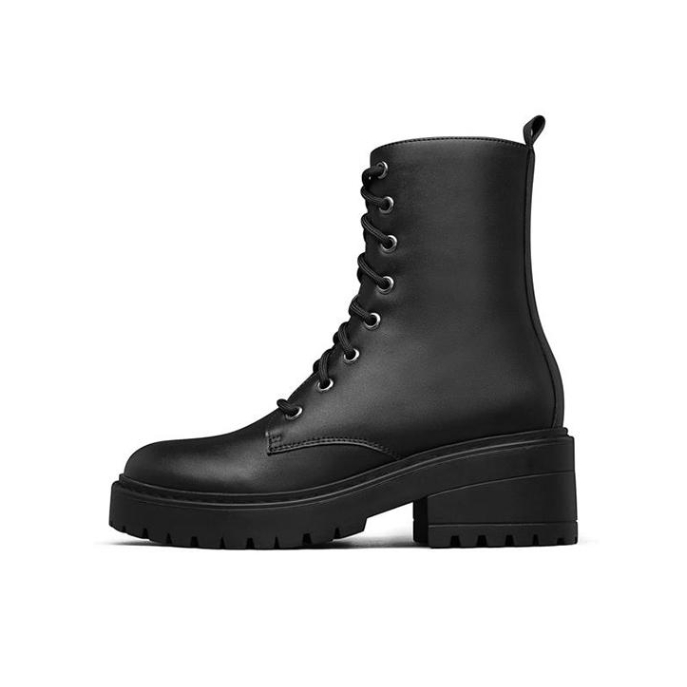 推荐商品：Skechers/斯凯奇 Modern Comfort Winter系列 靴子 49056 黑色