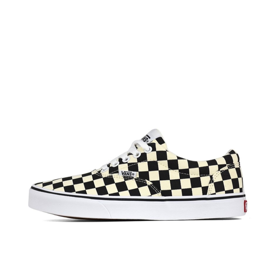 推荐商品：Vans/范斯 Doheny 复古休闲 轻便舒适 透气百搭 耐磨防滑 帆布鞋 Black/White 黑白棋盘格
