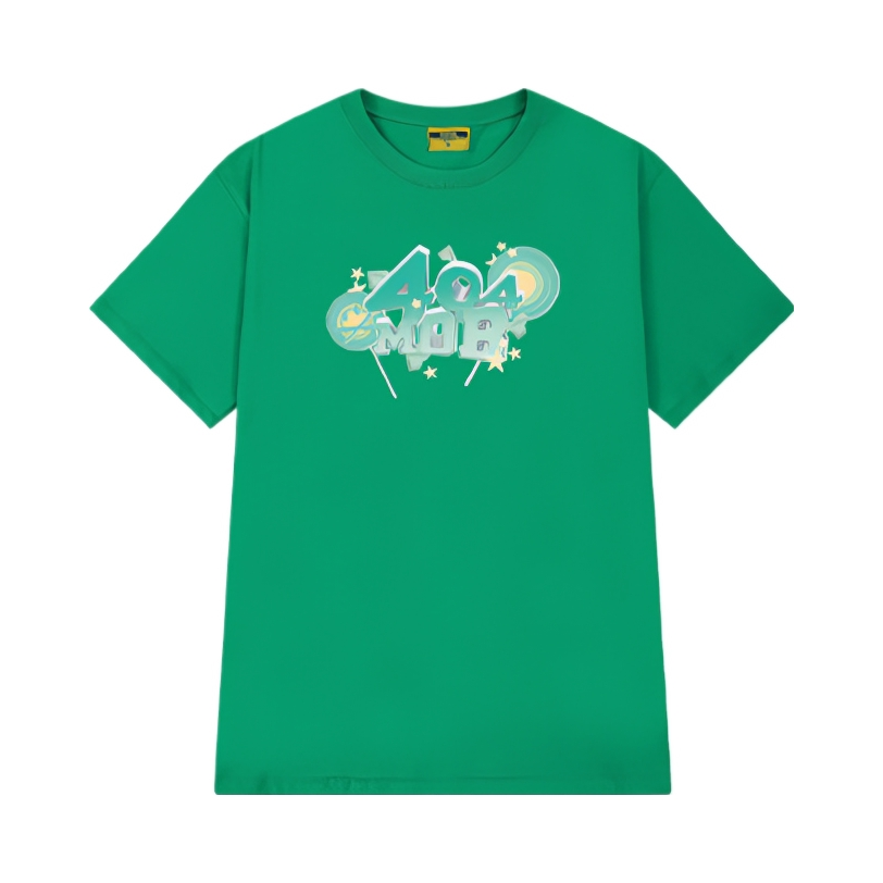 404MOB 嘻哈圆领短袖T恤 男女同款 TTDX00605SX