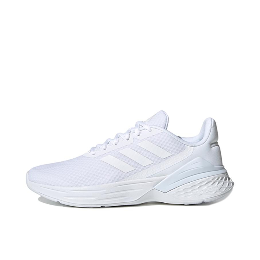 推荐商品：adidas Response SR 跑鞋 网面透气耐磨运动休闲织物 白色