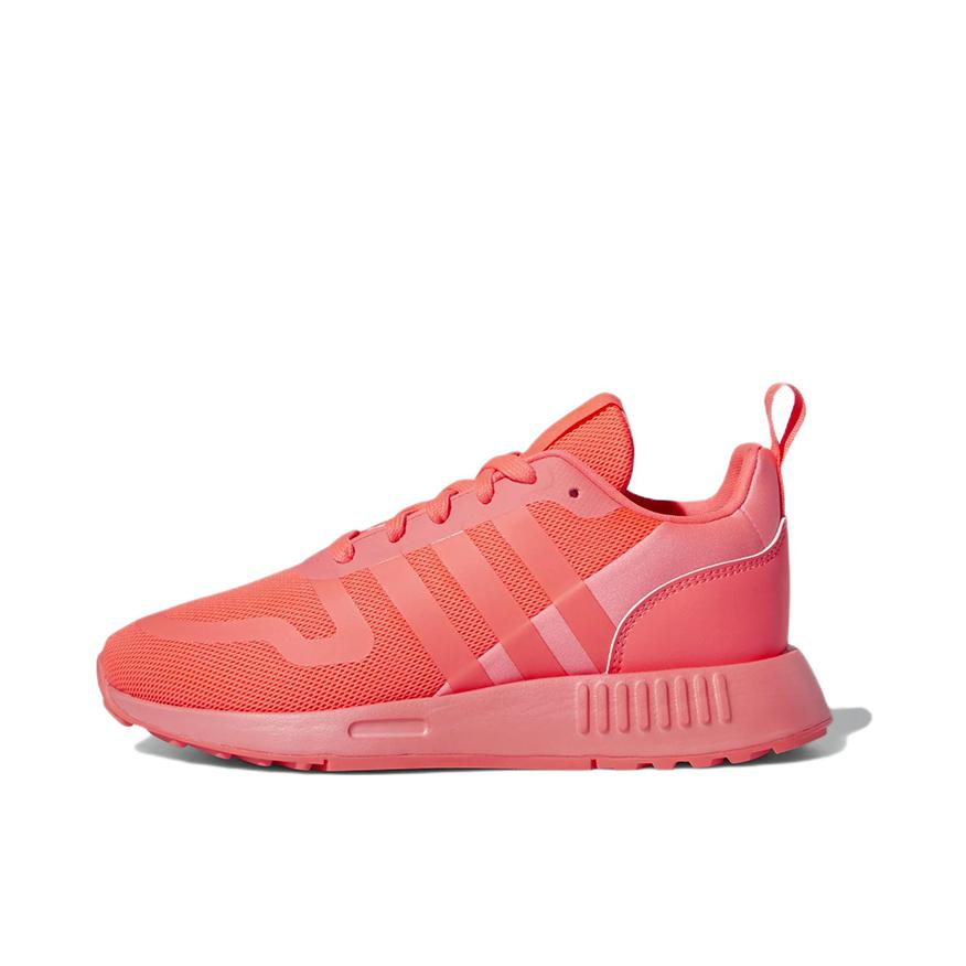 推荐商品：adidas originals Multix 经典复古 舒适百搭 轻便透气 防滑耐磨 运动休闲鞋 大童/西瓜红