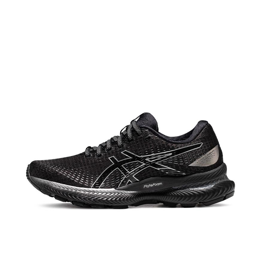 推荐商品：Asics/亚瑟士 Gel-Saiun 网面透气 回弹 防滑耐磨 缓震舒适 运动 跑鞋 女款/黑色/银色