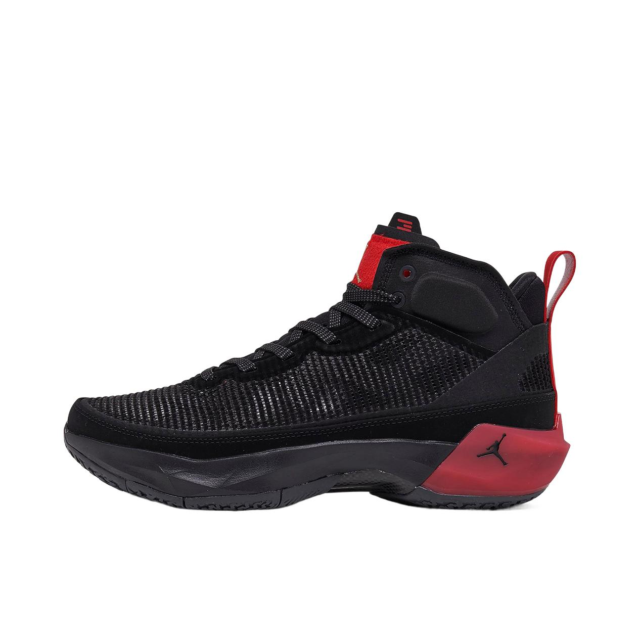 推荐商品：Air Jordan 37 篮球鞋 防滑耐磨缓震透气时尚百搭实战 GS/黑色/红色