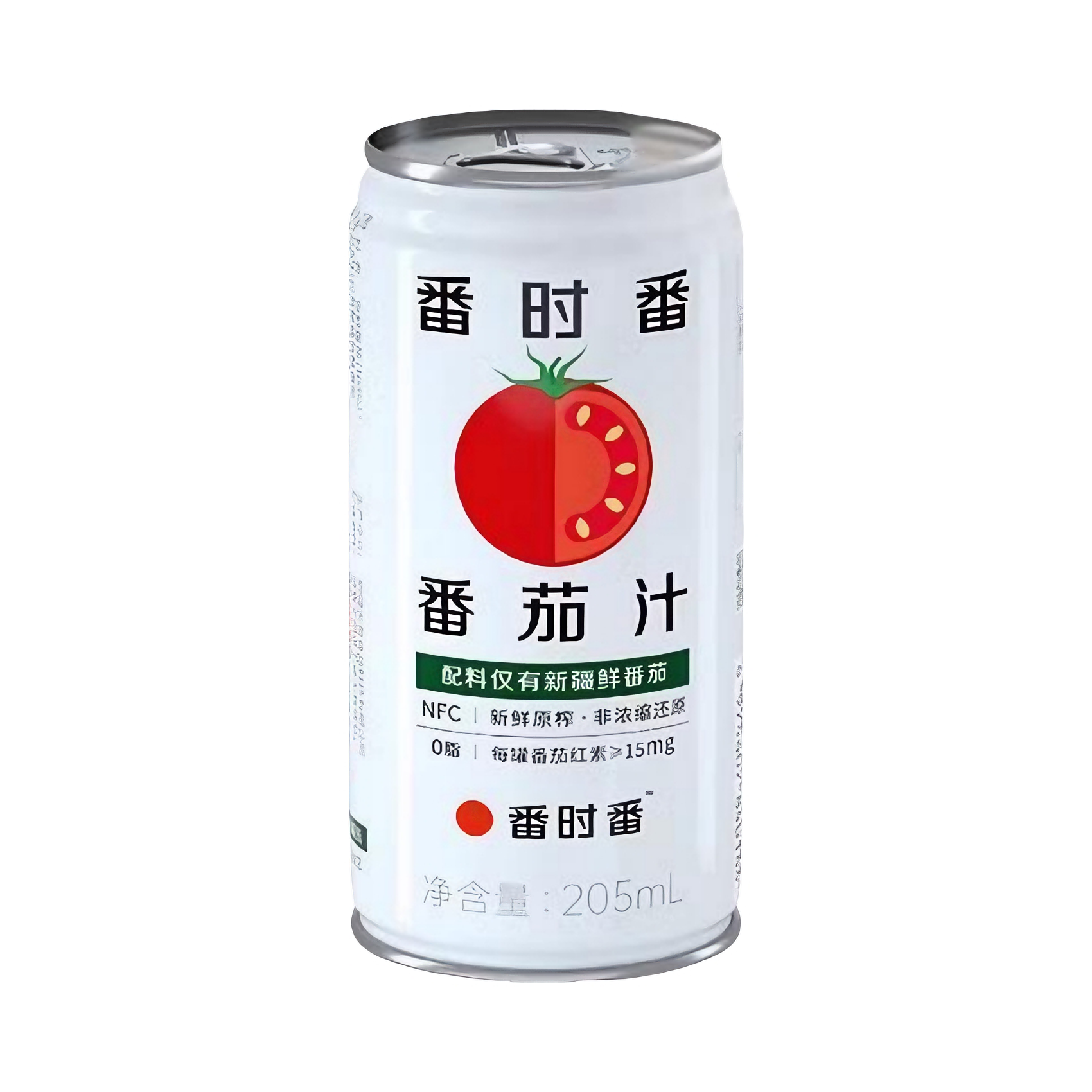 推荐商品：番时番 番茄汁 205ml 罐装 原味