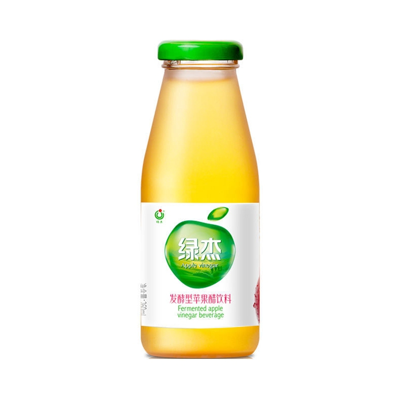推荐商品：绿杰 苹果醋饮料 玻璃瓶装 发酵型 260ml