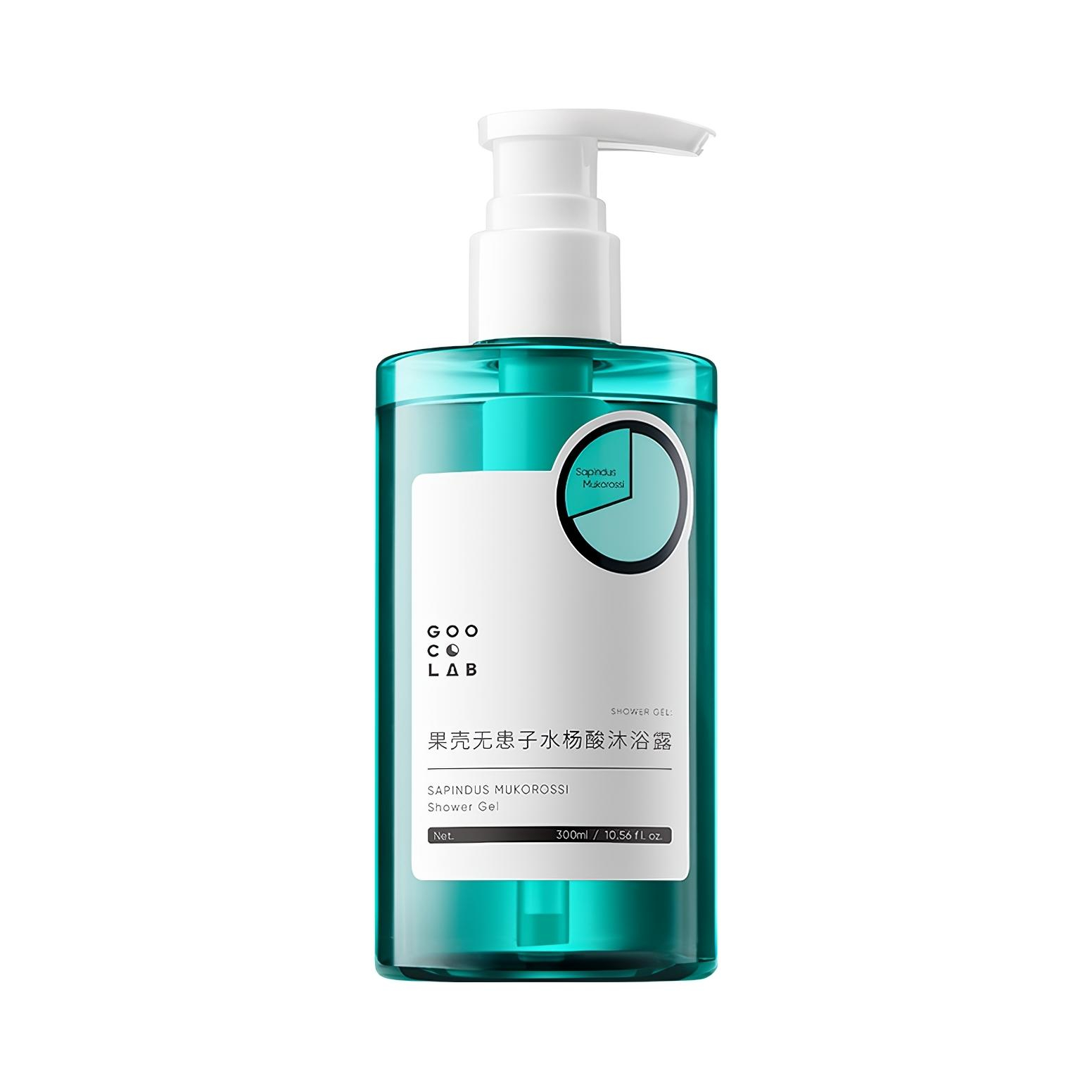 推荐商品：果壳 无患子水杨酸果酸沐浴露 除螨祛痘控油嫩肤持续留香改善粗糙