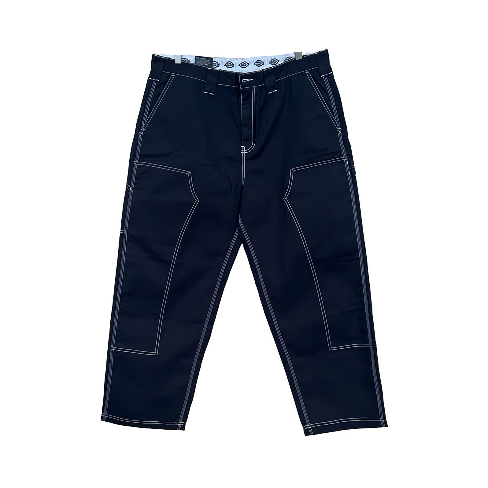Dickies 撞色压线膝部加厚休闲长裤 男女同款 DK006904