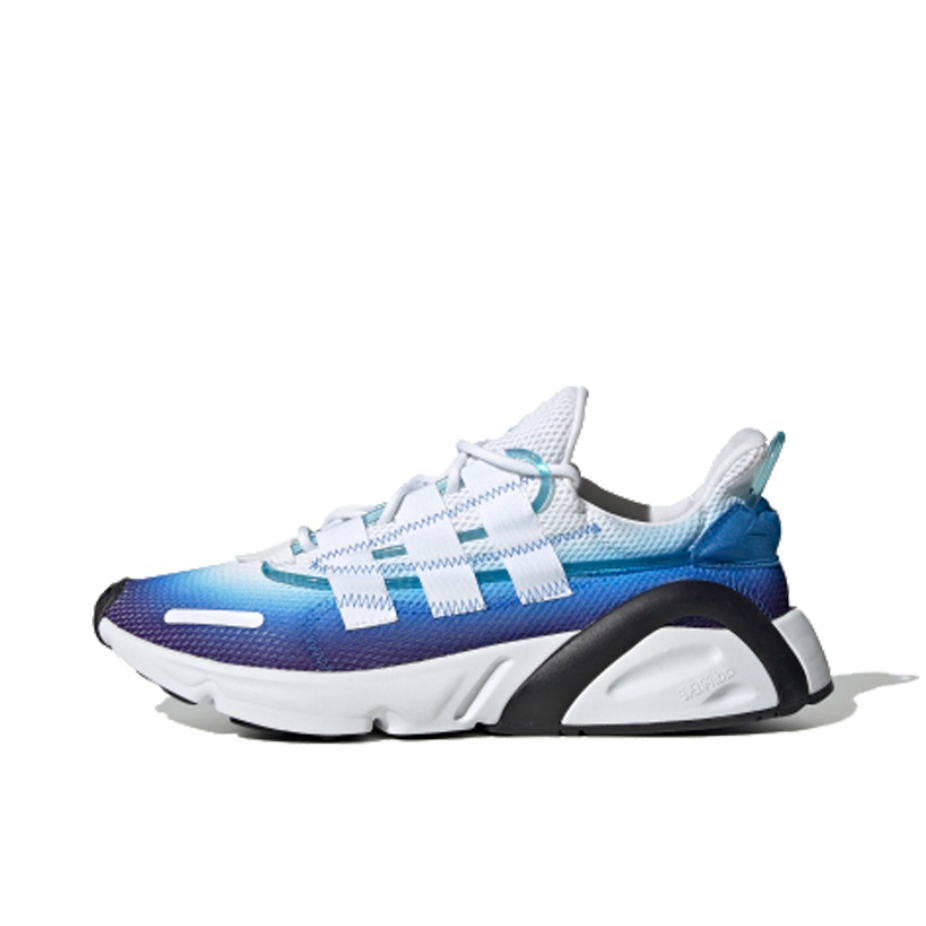 推荐商品：adidas Originals Lxcon Future 运动休闲鞋 防滑耐磨舒适减震网面透气时尚复古 White/Blue 白/蓝