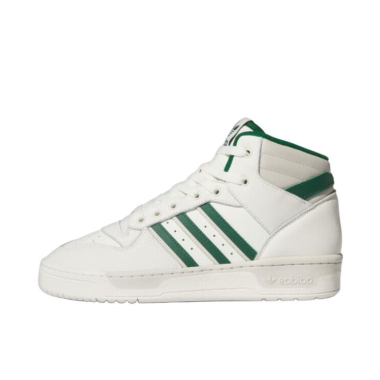 推荐商品：adidas Originals Rivalry 舒适简约 复古 轻便 透气 运动休闲鞋 白色/绿色/浅灰色